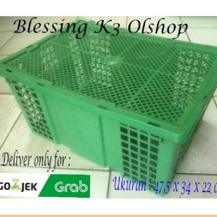 [ori] Keranjang Buah / Krat Plastik [Trend]