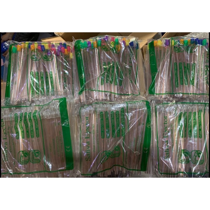 Suction Saliva Ejector 100 pcs Berkualitas
