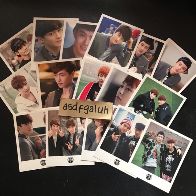 EXO Official XOXO Polaroid