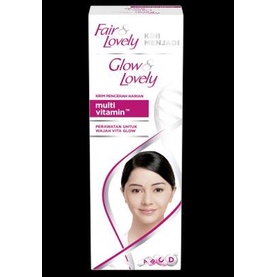 ^ KYRA ^ Fair And Lovely Krim Pencerah Harian Day Cream Glow Lovely - Netto 25 gr