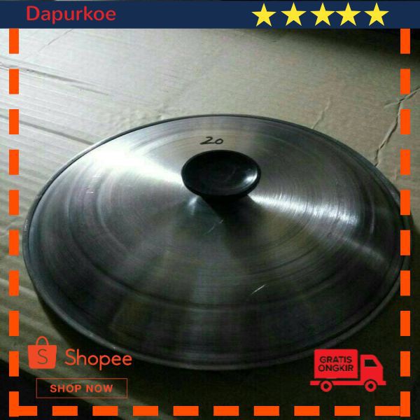 Terlaris TUTUP LOYANG 24 CM CETAKAN MARTABAK MANIS 24CM ALUMUNIUM Elegan