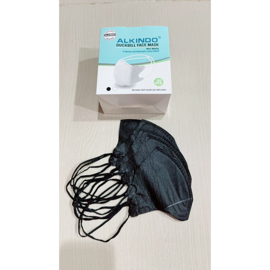 masker duckbill alkindo 4 ply / masker antivirus alkindo 4 ply water proof