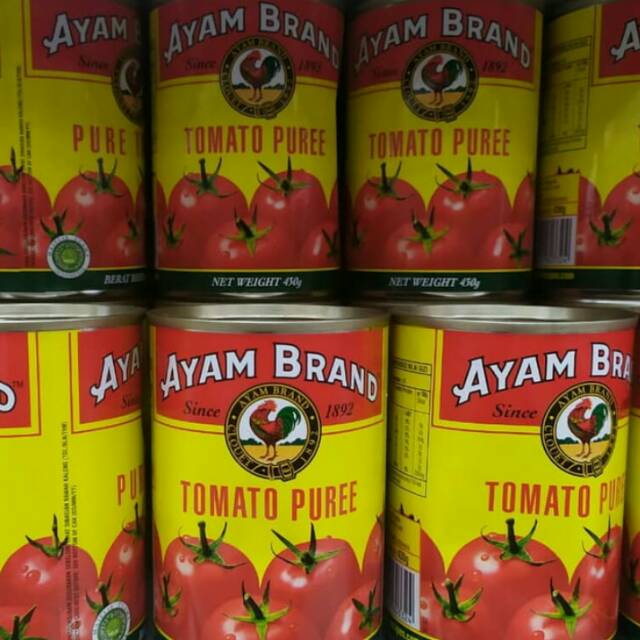 

Ayam brand tomato pure 450gr