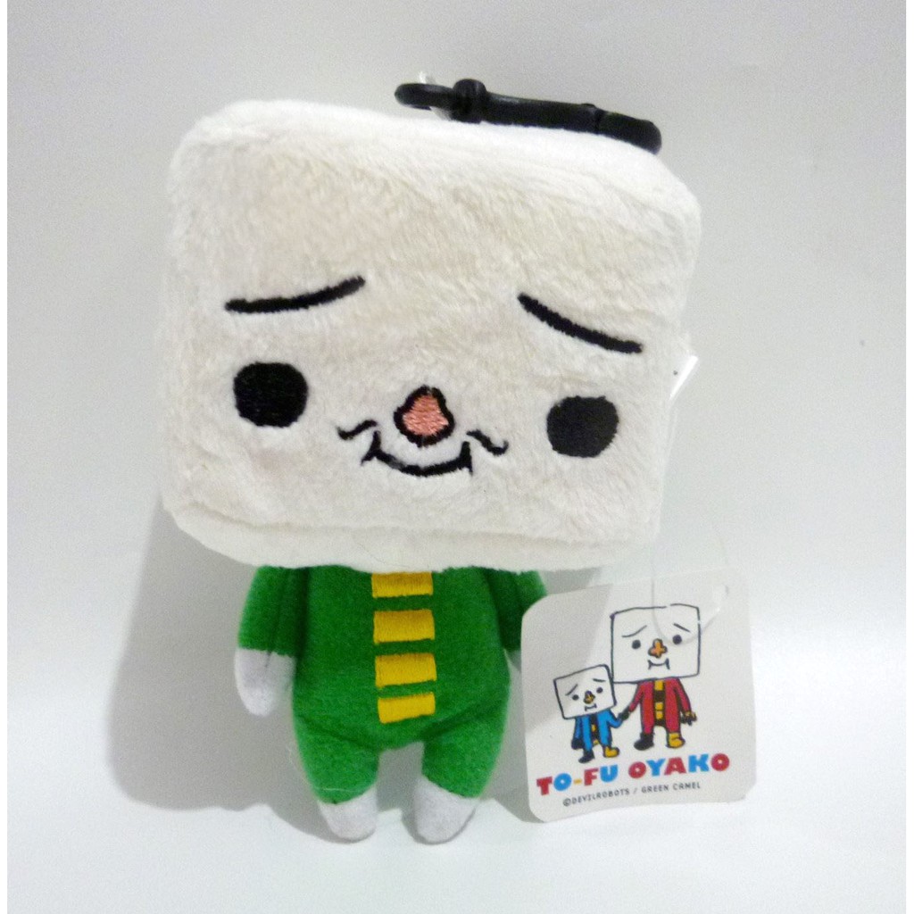 Gantungan Boneka To-Fu Oyako Original Plush Doll Tofu Oyako