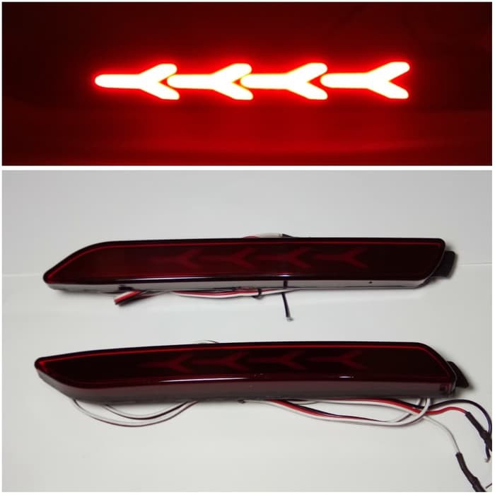 Rear Lamp Bumper Lampu Reflektor Bemper Belakang Grand Fortuner LAMBO