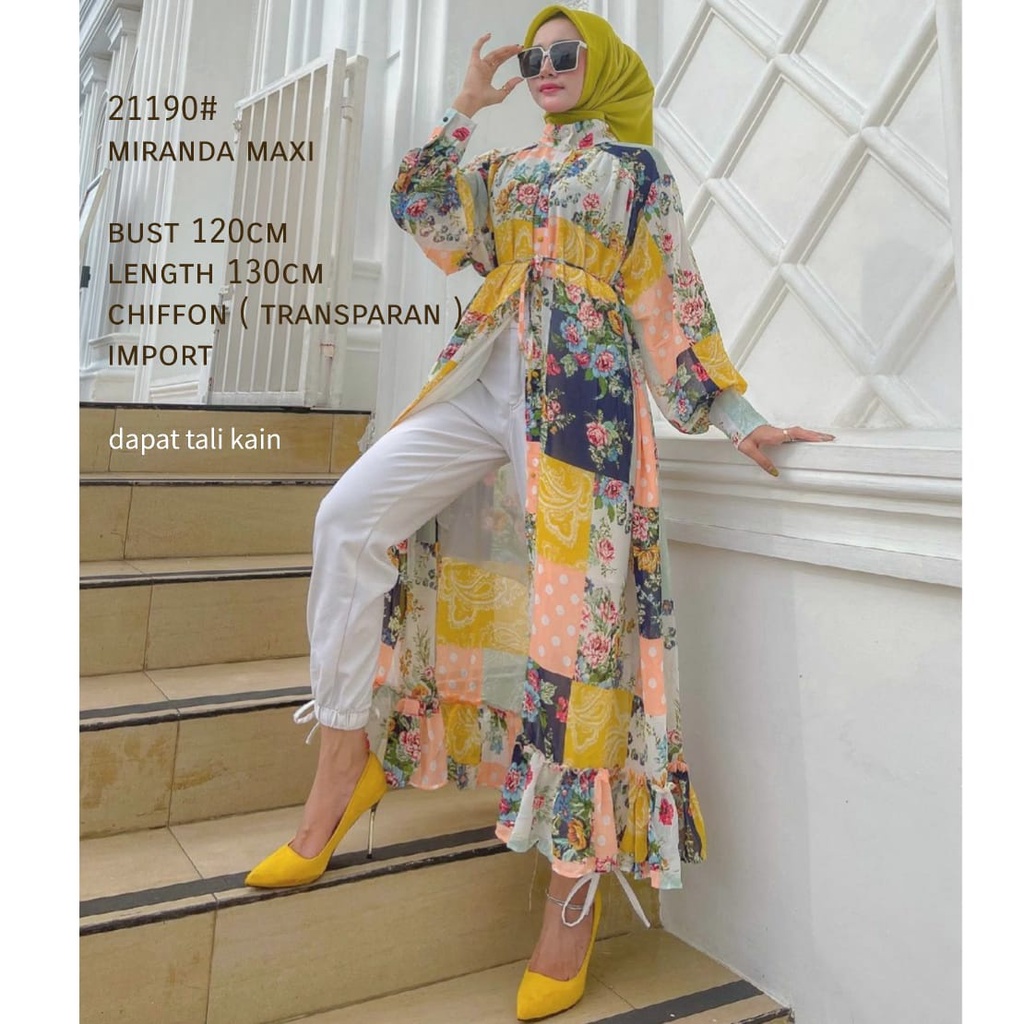 TM 21180/21190  NAGITA Dress Maxi/OUTER (2in 1) import(tanpa furing)-7