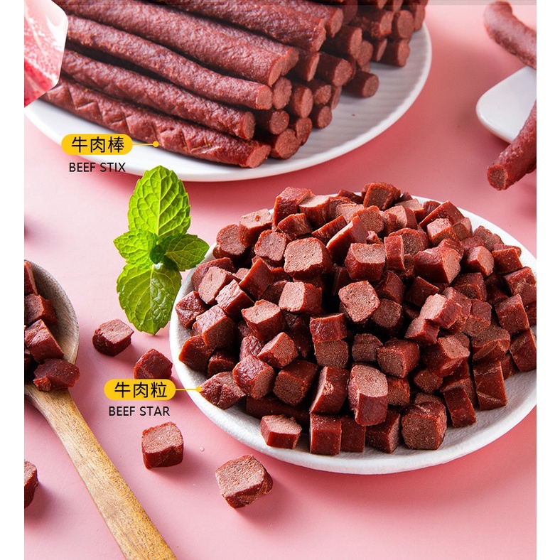 PH.Medan 500gr Beef Snack Cemilan Anjing, Dog Treats,Dog Snack.