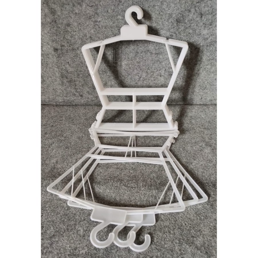 Hanger Baju Setelan 12PCS - Gantungan Pakaian Gantugan Baju Setelan