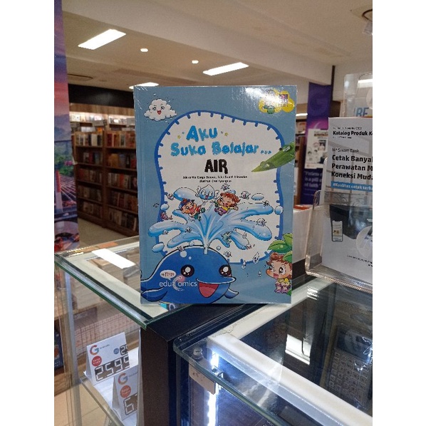 Educomics Aku Suka Belajar Air - Original Gramedia