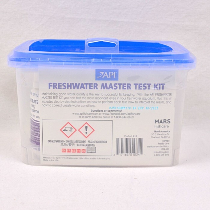 API Alat Test Air FRESHWATER Master Test Kit