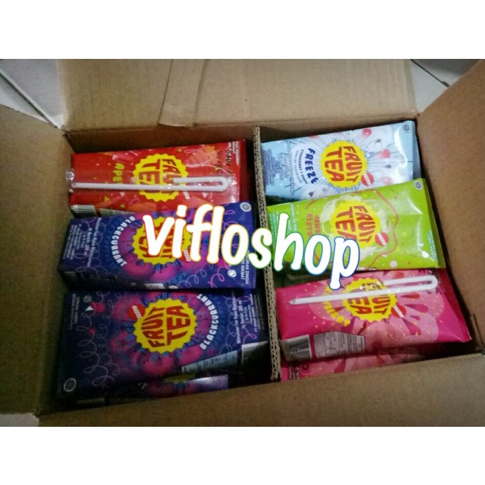 

B0621D Fruit Tea / Fruitea Pouch Aneka Rasa 200 Ml (Isi 24) 054
