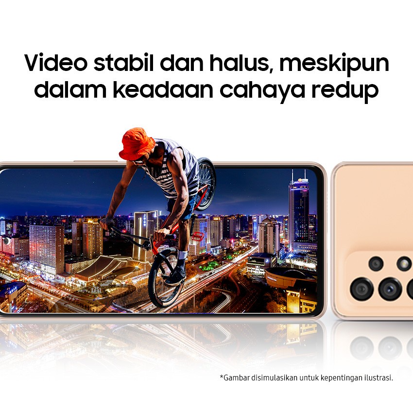 Handphone SAMSUNG GALAXY A53 5G 8/256GB - A53 8GB 256GB Garansi Resmi