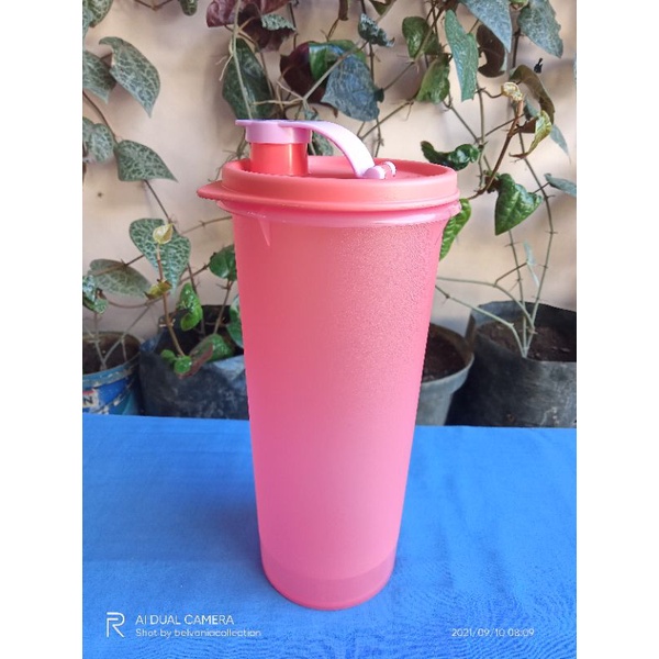 botol minum slim line 1liter tupperware/ ezy carry 1pcs