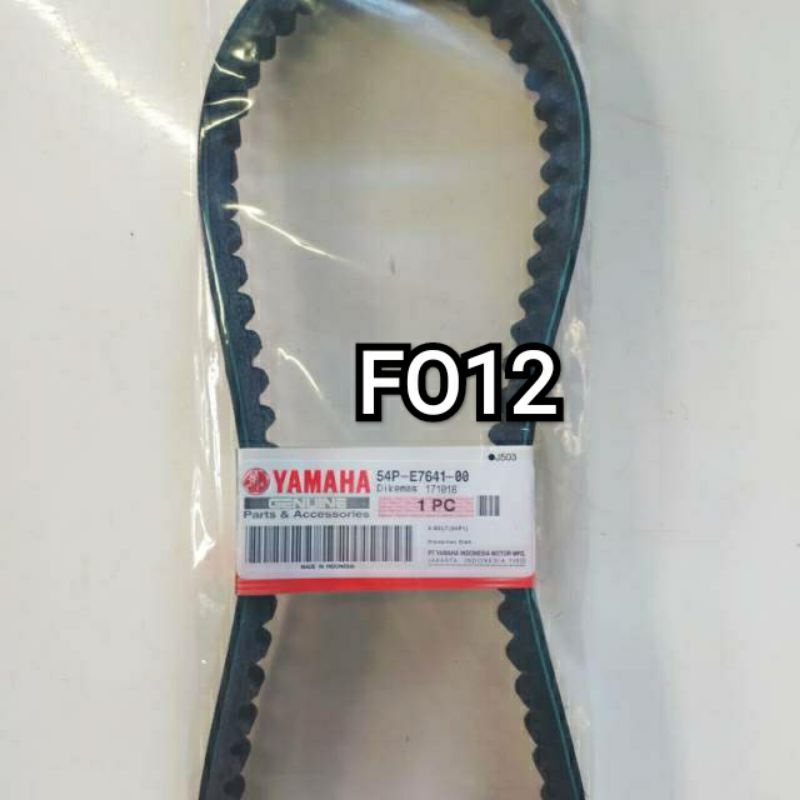V BELT YAMAHA/MIO J/SOUL GT 115/X RIDE 115/YAMAHA ORI V BELT