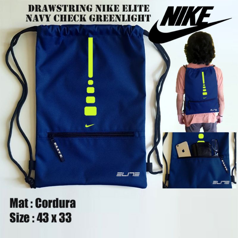 Tas serut nike - Tas nike elite - Tas serut gym - Serut futsal - sackbag tas karung murah