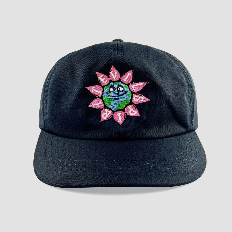 EVILSPIRIT CAPS TOPI - CANDYA BLACK UNISEX