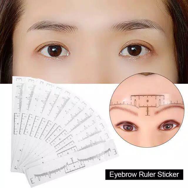 STICKER PENGGARIS SULAM ALIS / PENGGARUS SULAM MICROBLADING / MESIN SULAM ALIS