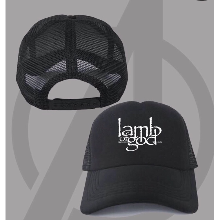 Topi Trucker  Hat - Lamb Of God