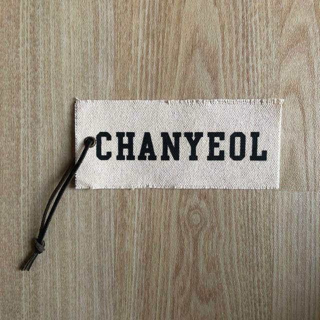 EXO - ELYXION LUGGAGE TAG (CHANYEOL NAMETAG)