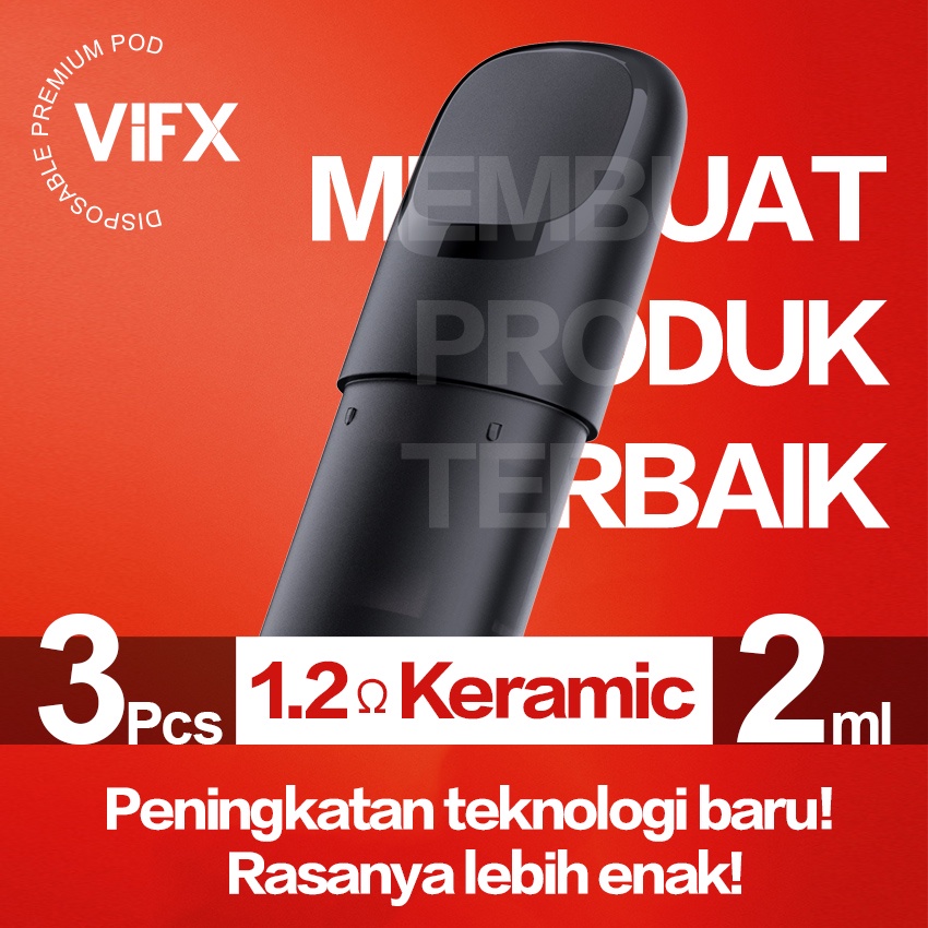 ViFX Compatible 100% RELX Essential Infinity Phantom Pod 3PCS Ice Mango Flavour 2.0ml