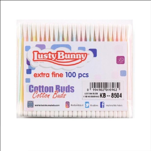 ❣️Rakkistore99❣️ Lusty Bunny Cotton Buds REFILL isi 100s - Bayi &amp; Dewasa