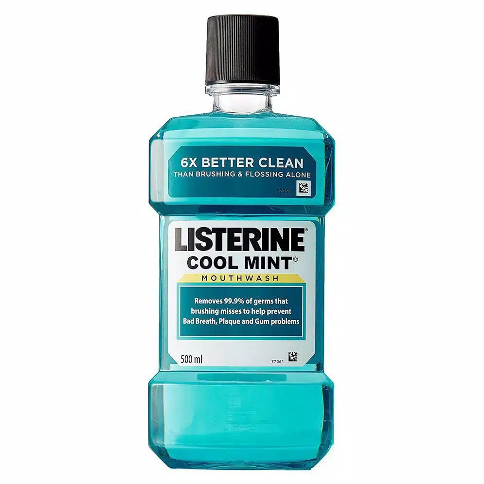 LISTERINE COOL MINT MOUTHWASH 500 ML - Obat Kumur Antiseptik