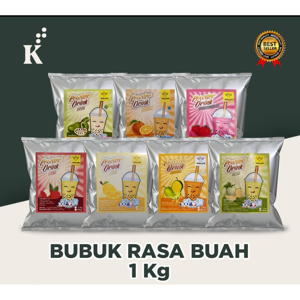 

Bubuk Minuman Rasa Buah Best Seller 1 Kg