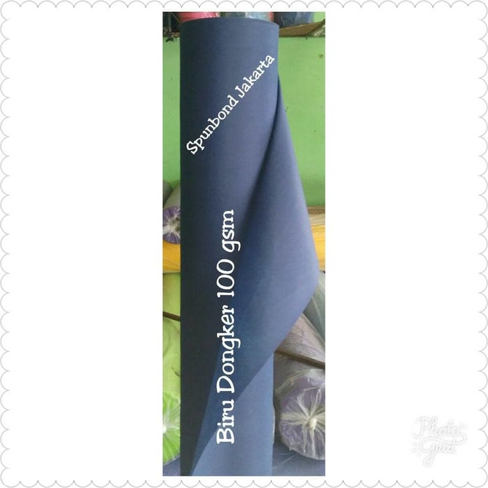 

Kain Spunbond Biru Dongker 100 gsm, Kain Furing