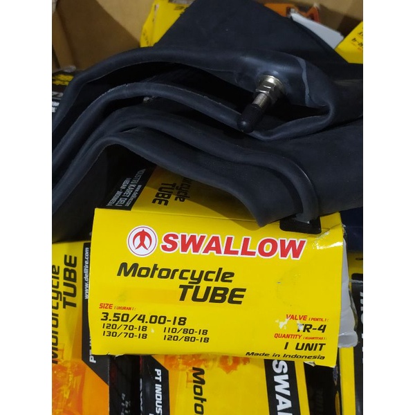 BAN DALAM RING 18 SWALLOW BAN DALAM BESAR LEBAR RING 18 350/400-18 100/100-18 SWALLOW