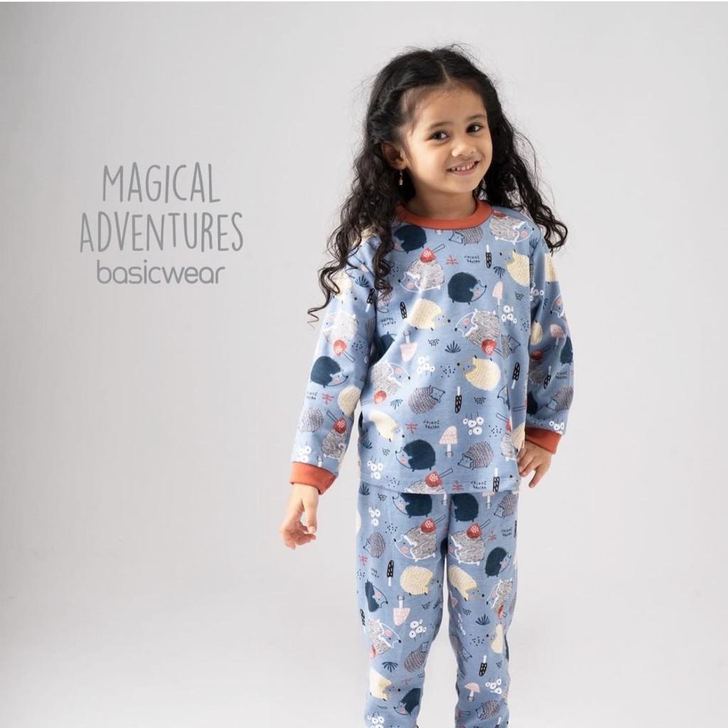 MAGICAL ADVENTURES SHOUTHERN CHARM / NORTHERN LIGHTS PIYAMA VELVET M dan L MOTIF Joy and Cheerful babeebabyshop Junior