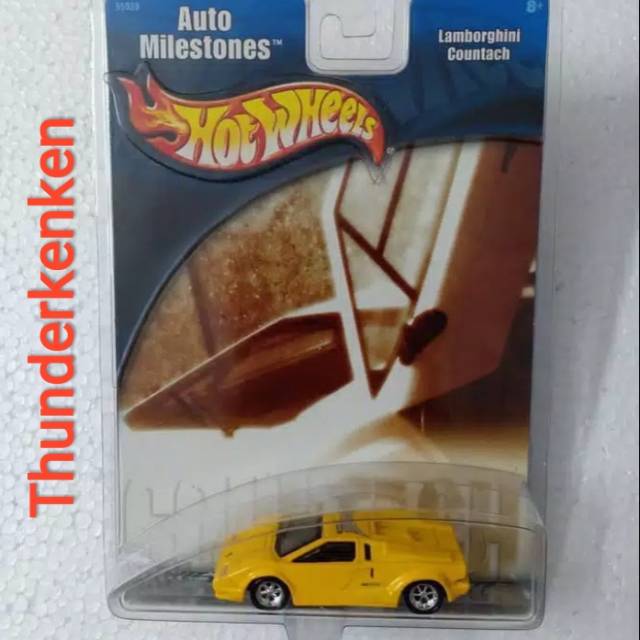 Hot Wheels 2001 Auto Milestones Lamborghini Countach