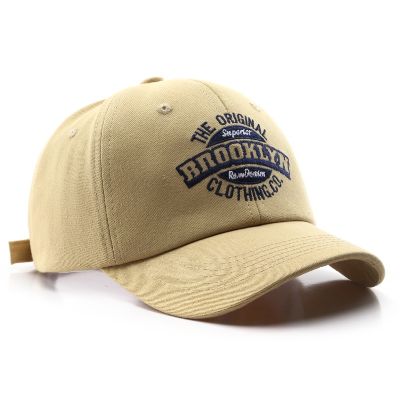 NEXTSTOP-180 Topi Baseball Unisex Soft Material Bordir The Original Brooklyn Baseball