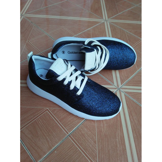 Sepatu SNEAKER biru tua