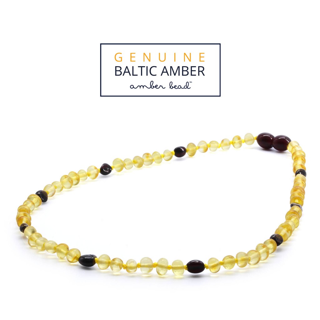 AMBER BEAD BBE66 Kalung Baltic amber Dewasa