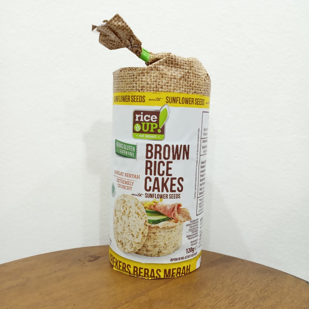 Jual Rice Up Cake with Sunflower Seed 120gr Shopee Indonesia