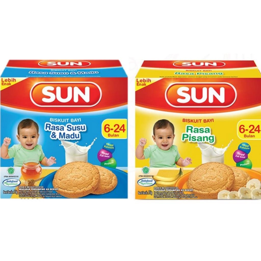 PROMINA BISKUIT / MILNA BISKUIT BAYI / BISKUIT SUN / CEMILAN BAYI / BISKUIT BAYI / SNACK BAYI BELLASHOP