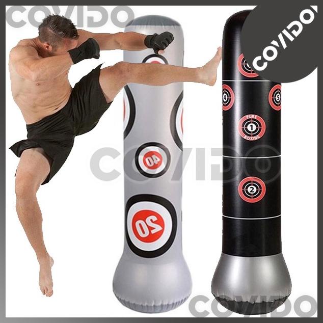 SAMSAK BERDIRI BALON TINJU TENDANG MODEL TIUP SANDSACK PUNCHING BAG