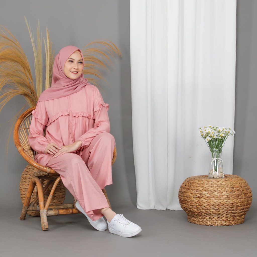 ZAHRA - Setelan Wanita Oversize SALWA SET