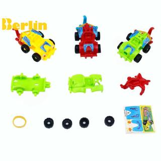 Mainan Mobil Balap Rakit DIY Bahan Plastik untuk Edukasi Mainan Mobil Balap Rakit DIY Bahan Plastik untuk Edukasi