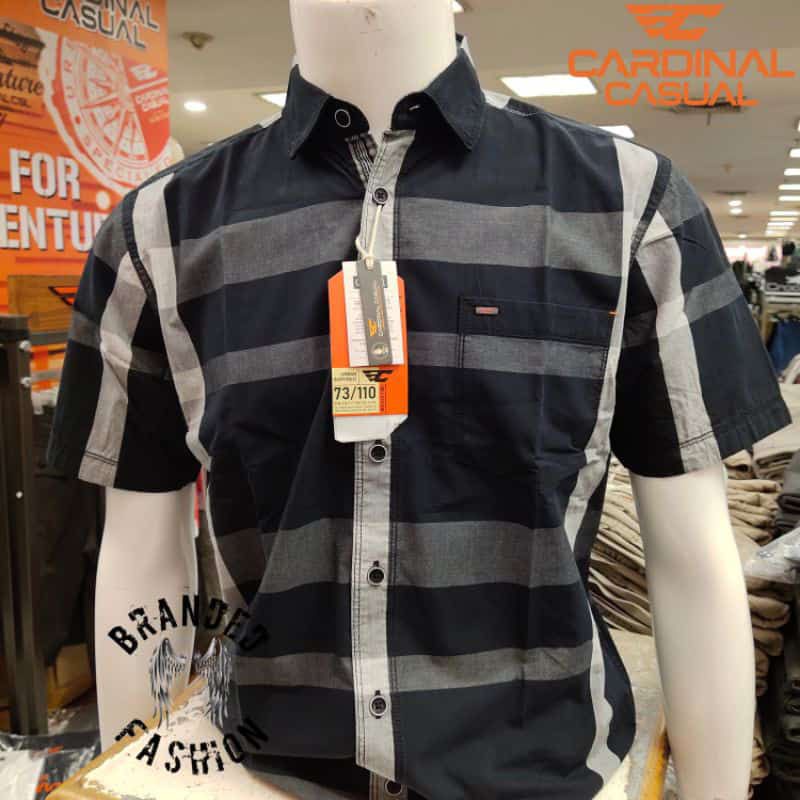 KEMEJA CARDINAL CASUAL PRIA ORIGINAL 100% PROMO