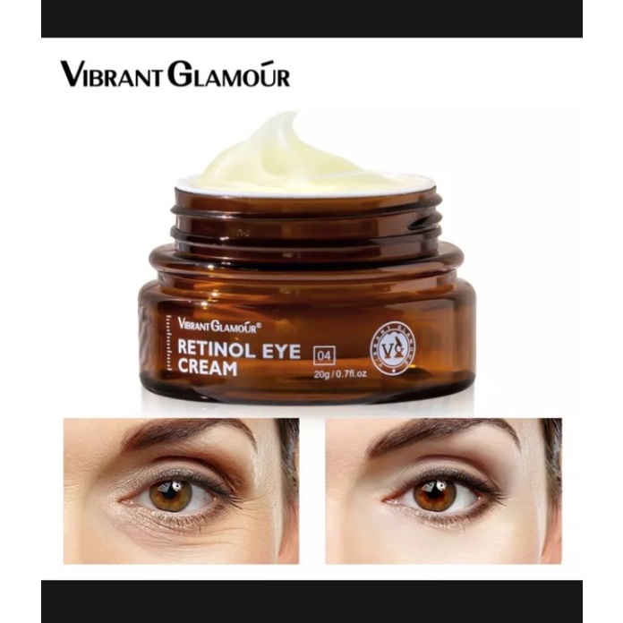 vibrant glamour retinol eye cream,cream mata panda