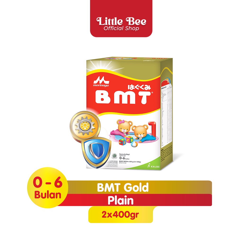 Susu pendamping ASI | 0-6 Bulan | MORINAGA BMT GOLD (800gr)