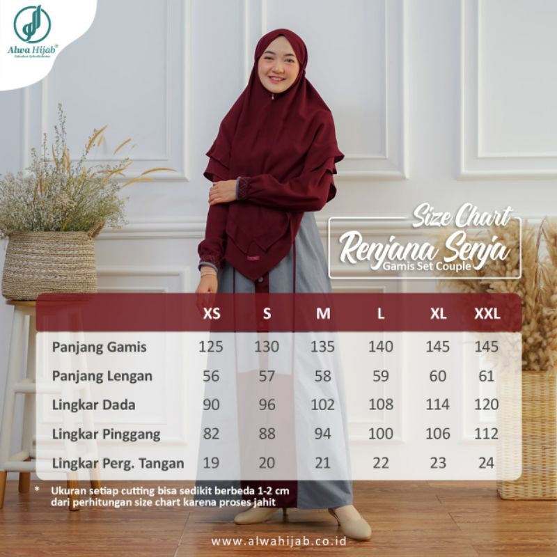 RENJANA SENJA || KHIMAR PEARL || ALWA HIJAB