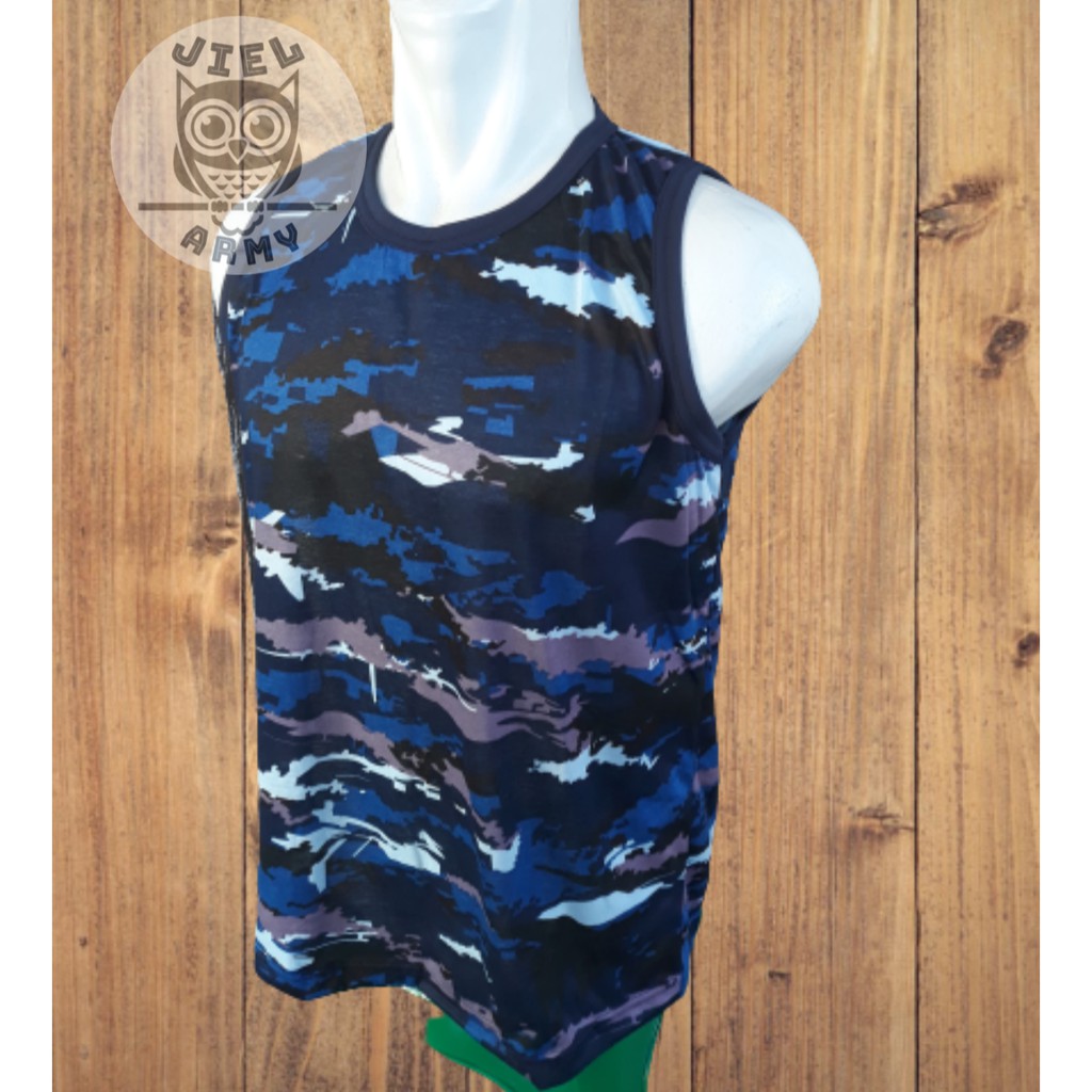 Kaos Singlet Loreng TNI AU AURI