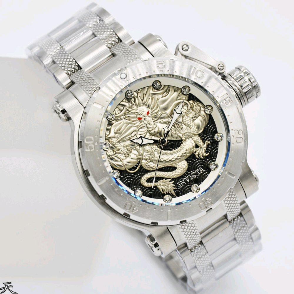 Dijual Jam Tangan Pria Invicta 26510 Automatic Rantai Silver Original Swiss Made Terbatas