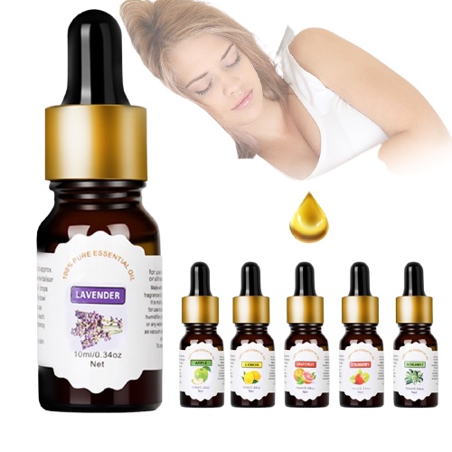 (MAINANKYU) Firstsun Water Soluble Pure Essential Oils Minyak Aromatherapy Diffusers 10ml Jasmine