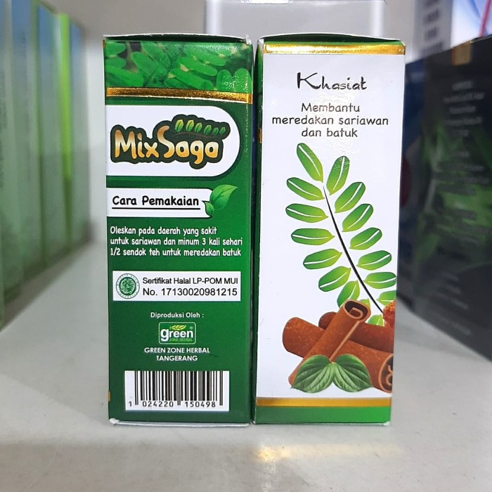

Mix Saga herbal batuk dan panas dalam