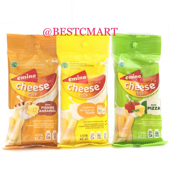 

EMINA CHEESE STICK 48 GR 4 STIK @ 12G ~ kp1081