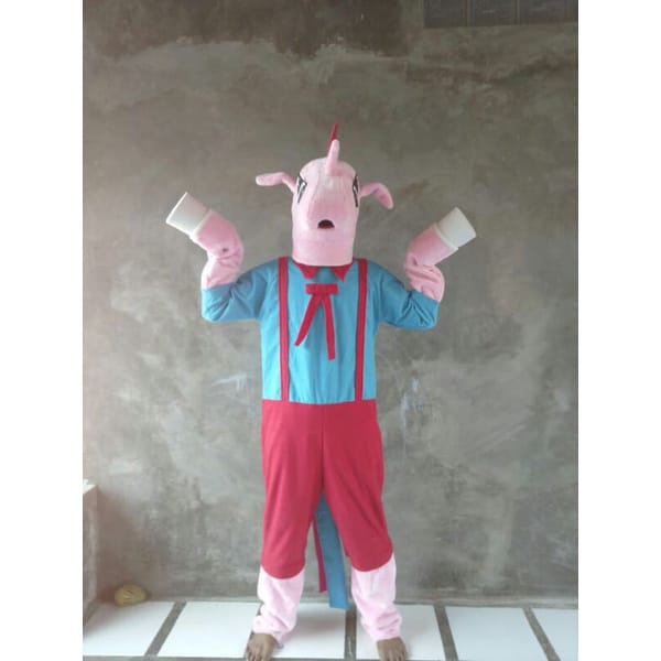 Kostum badut Kuda Poni/Kuda Poni/Kostum Kuda Poni