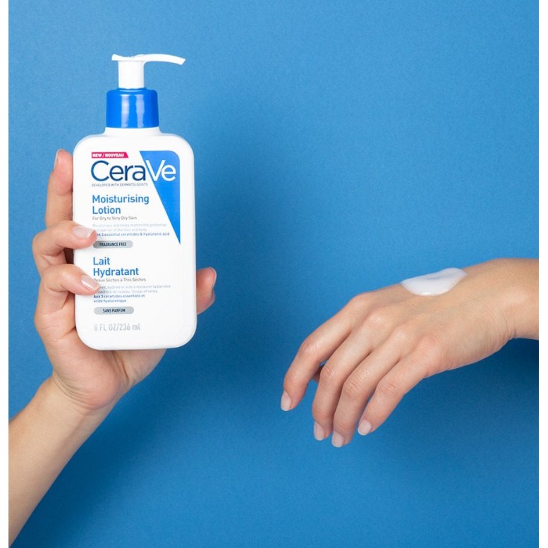 [SALE!] Cerave Moisturising Lotion 236 ml / Cerave Foaming Facial Cleanser 236ML face wash original